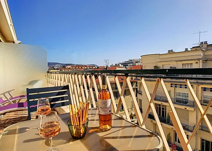 Διαμέρισμα Nestor&jeeves - Gibraltar Terrasse - - By Sea - Pedestrian Zone Νίκαια