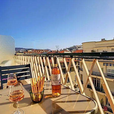Apartment Nestor&jeeves - Gibraltar Terrasse - - By Sea - Pedestrian Zone Nice