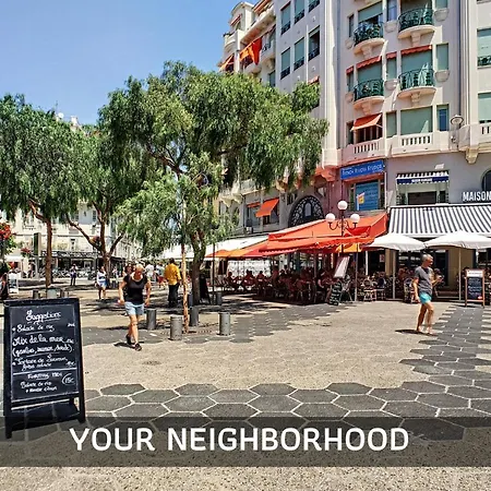 דירה Nestor&jeeves - Gibraltar Terrasse - - By Sea - Pedestrian Zone ניס
